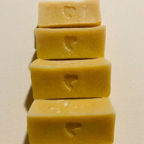 Carrot Turmeric & Shea Butter Soaps Handmade - Picture 3 of 3